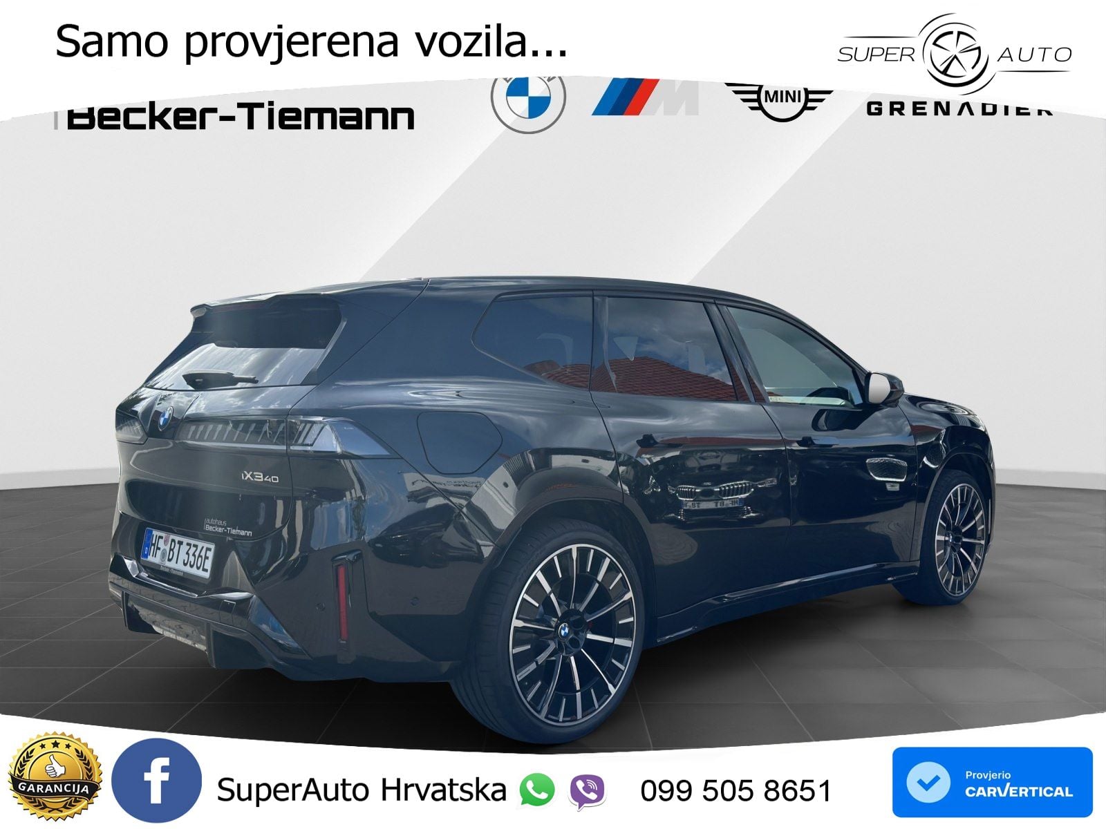 BMW iX3 40 82.6 kWh (320 KS)