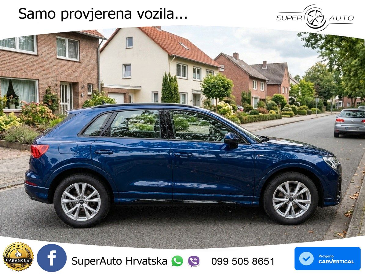 Audi Q3 35 TDI (150 KS) quattro S tronic S line LED+GR SJED+ACC