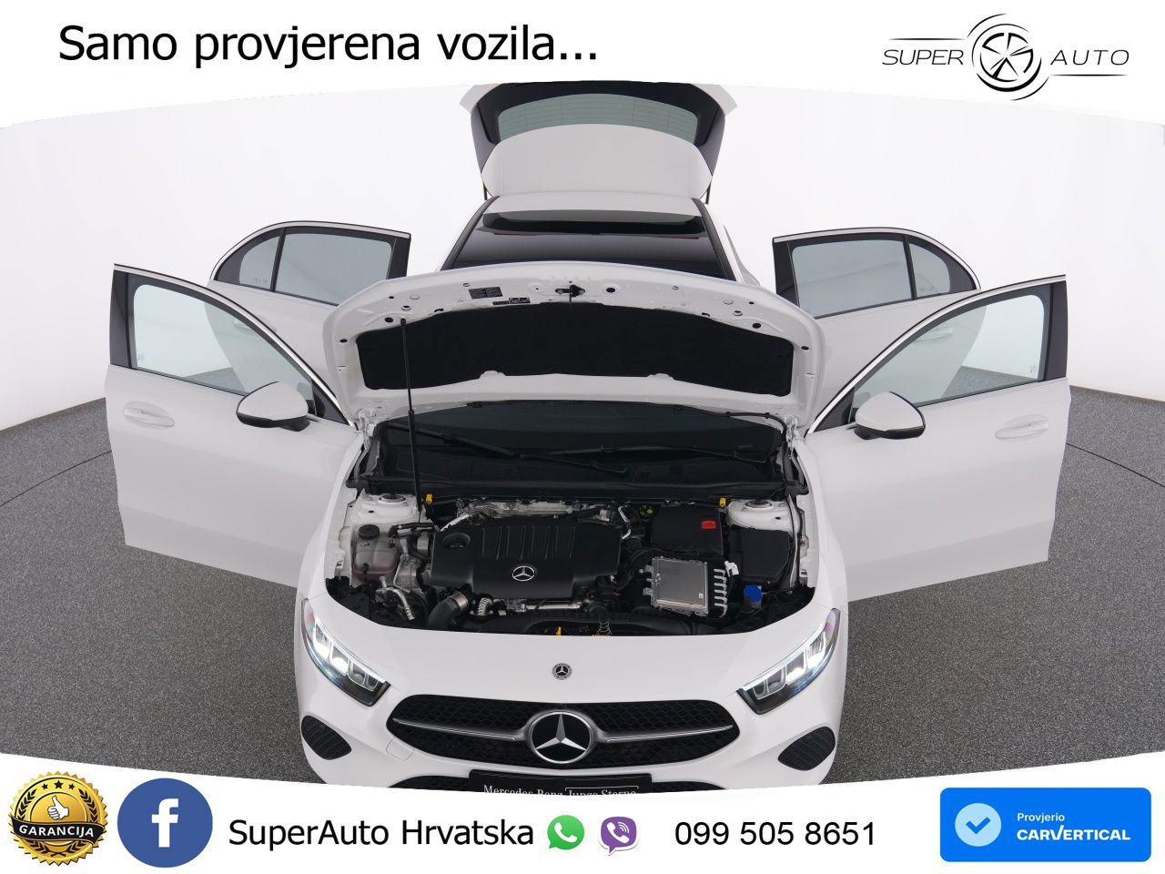 Mercedes-Benz A 180d 8G-DCT LED+GR SJED+ACC