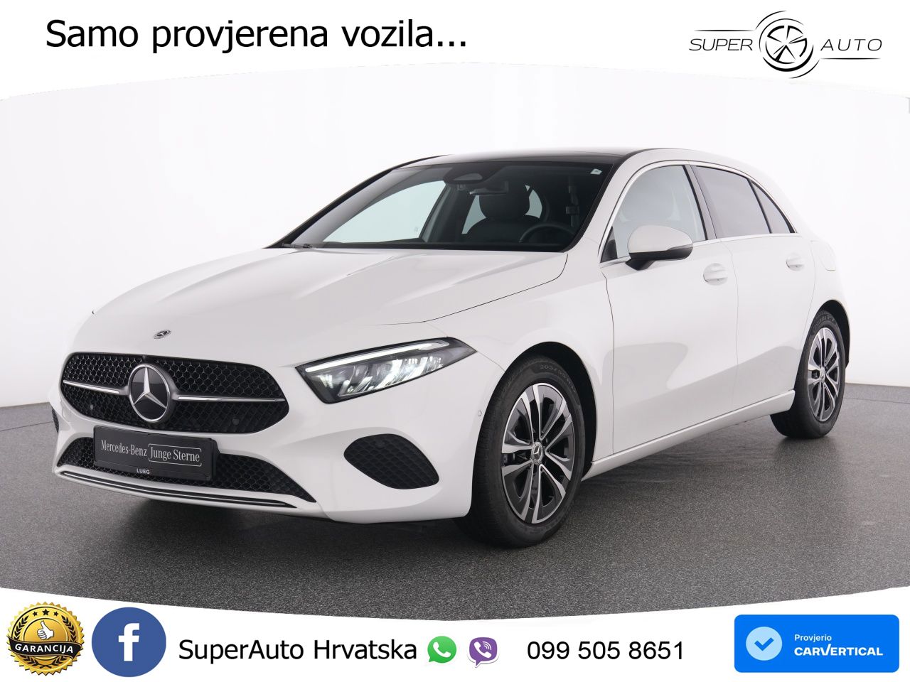 Mercedes-Benz A 180d 8G-DCT LED+GR SJED+ACC