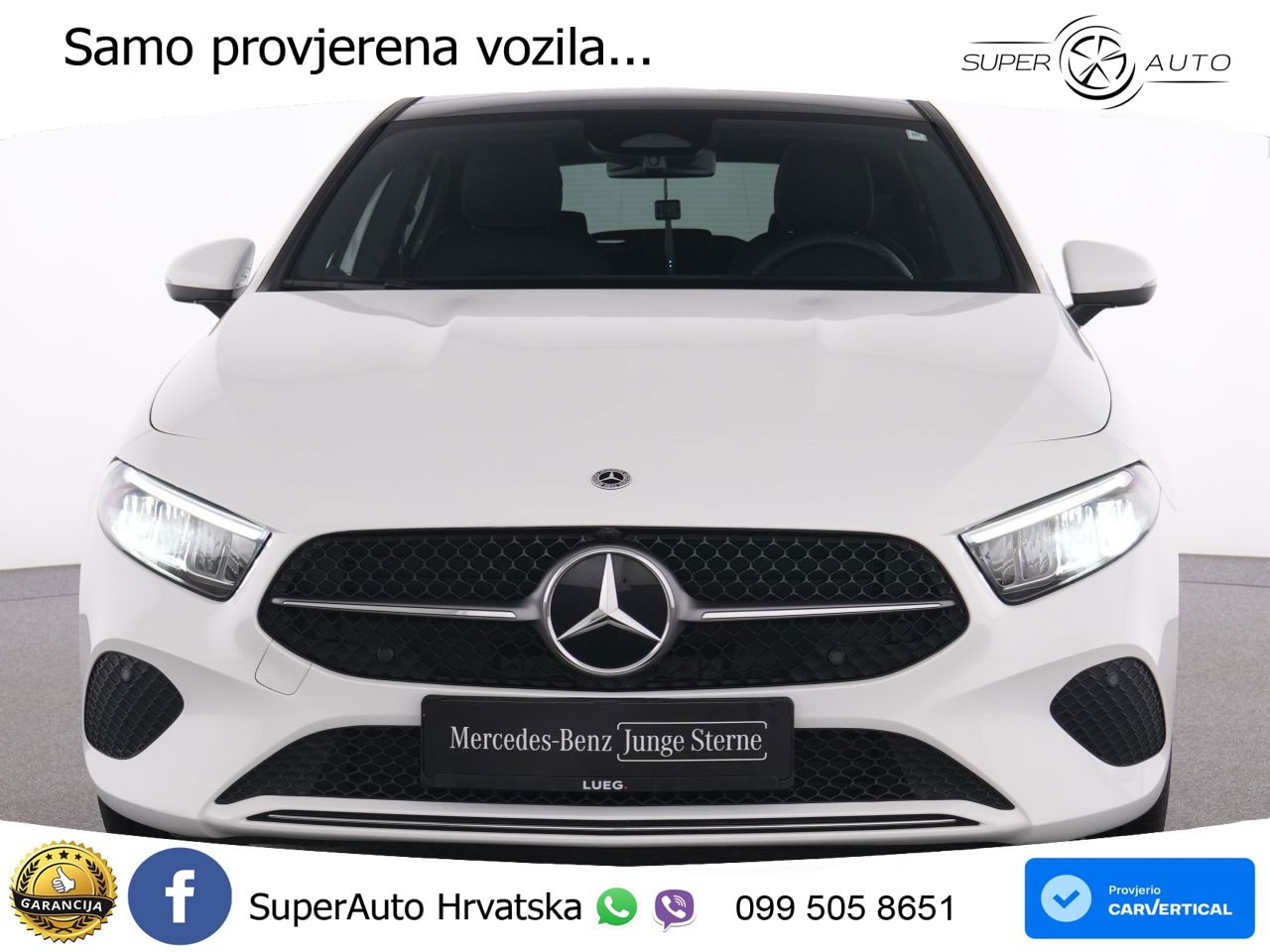 Mercedes-Benz A 180d 8G-DCT LED+GR SJED+ACC