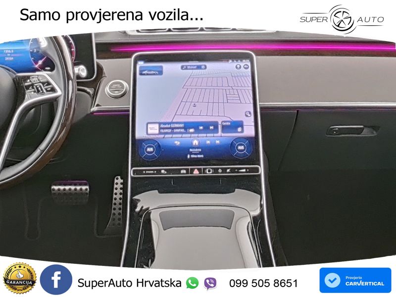 Mercedes S 450d (367 KS) EQ Boost 4MATIC 9G-TRONIC AMG ACC+HEAD+4xGR SJED+360+PANO