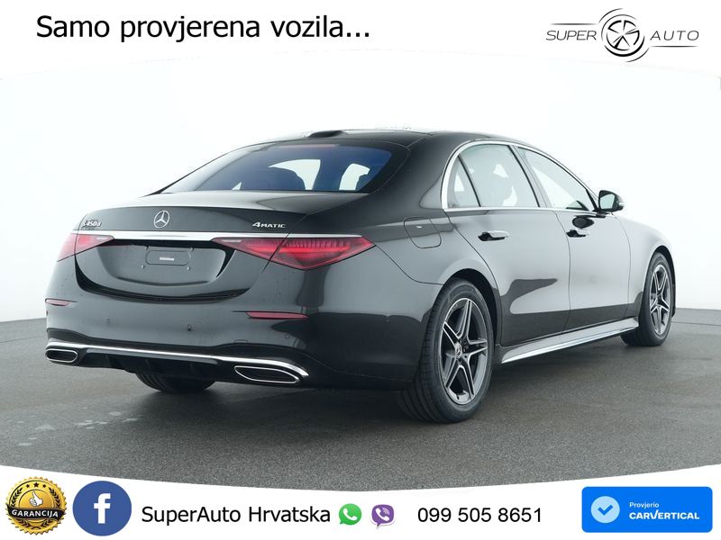 Mercedes S 450d (367 KS) EQ Boost 4MATIC 9G-TRONIC AMG ACC+HEAD+4xGR SJED+360+PANO