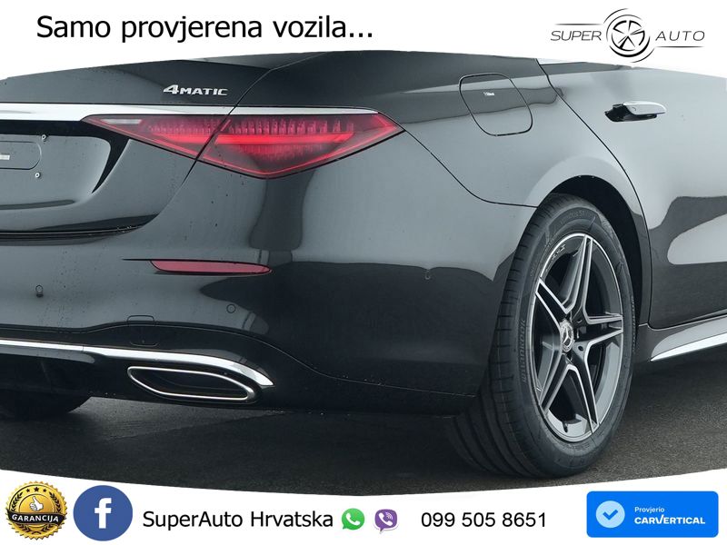 Mercedes S 450d (367 KS) EQ Boost 4MATIC 9G-TRONIC AMG ACC+HEAD+4xGR SJED+360+PANO