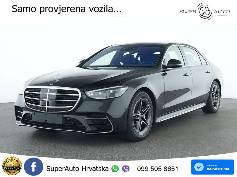 Mercedes S 450d (367 KS) EQ Boost 4MATIC 9G-TRONIC AMG ACC+HEAD+4xGR SJED+360+PANO