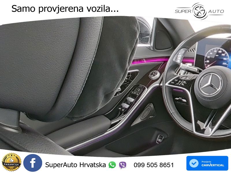 Mercedes S 450d (367 KS) EQ Boost 4MATIC 9G-TRONIC AMG ACC+HEAD+4xGR SJED+360+PANO