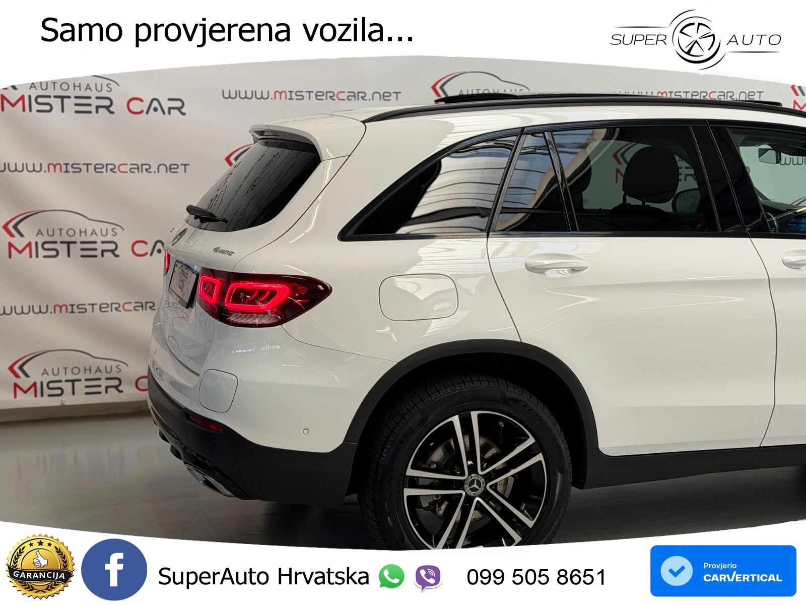 Mercedes GLC 300e (320 KS) 4MATIC 9G-TRONIC Night paket ACC+GR SJED+360+PANO