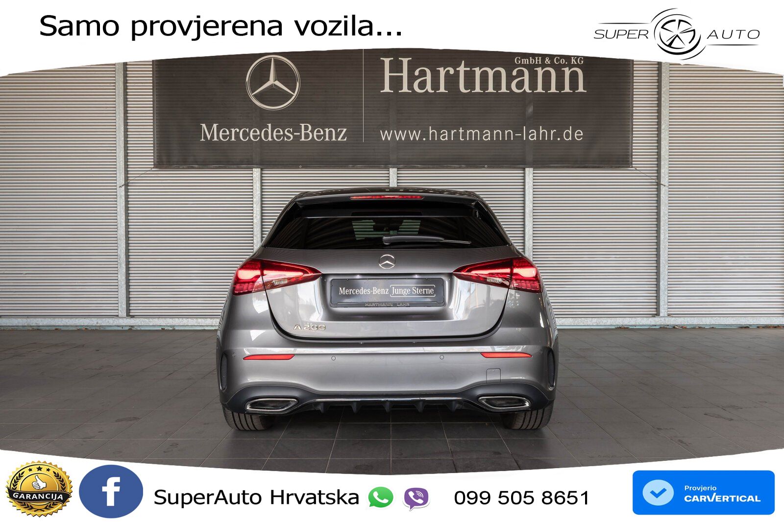 Mercedes-Benz A 200 7G-DCT AMG LED+GR SJED+ACC