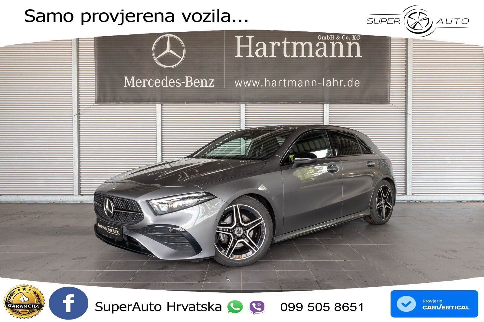 Mercedes-Benz A 200 7G-DCT AMG LED+GR SJED+ACC