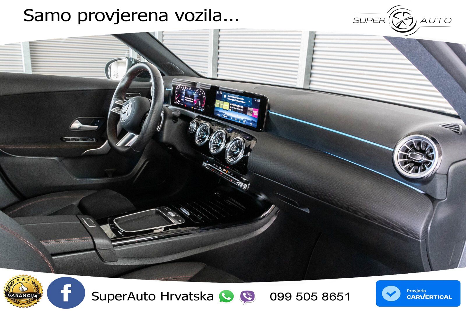 Mercedes-Benz A 200 7G-DCT AMG LED+GR SJED+ACC