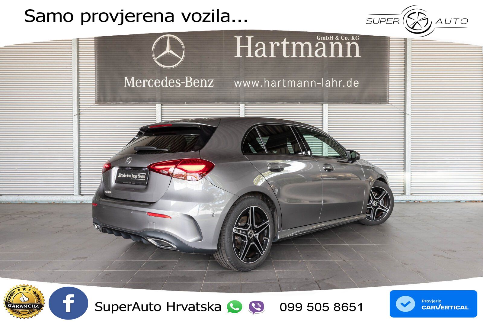 Mercedes-Benz A 200 7G-DCT AMG LED+GR SJED+ACC