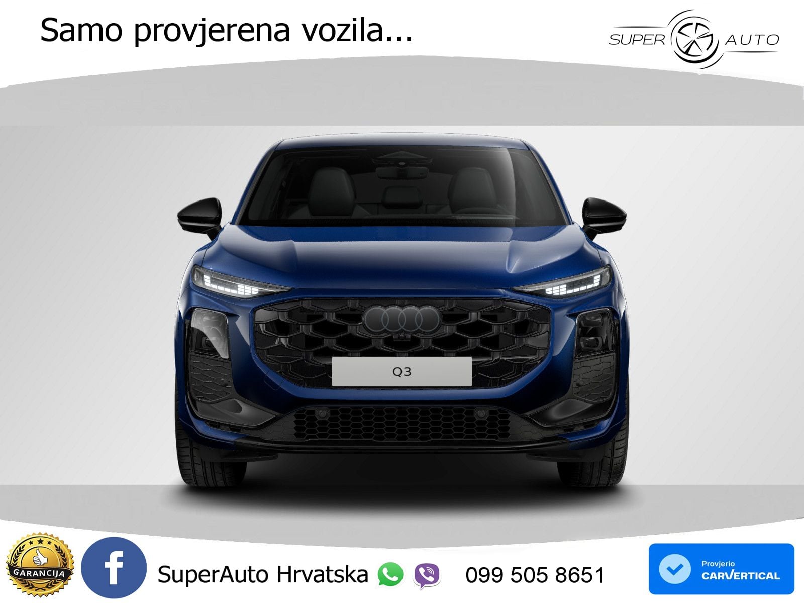 Audi Q3 Sportback 2.0 TFSI (204 KS) quattro S tronic LED+GR SJED+ACC