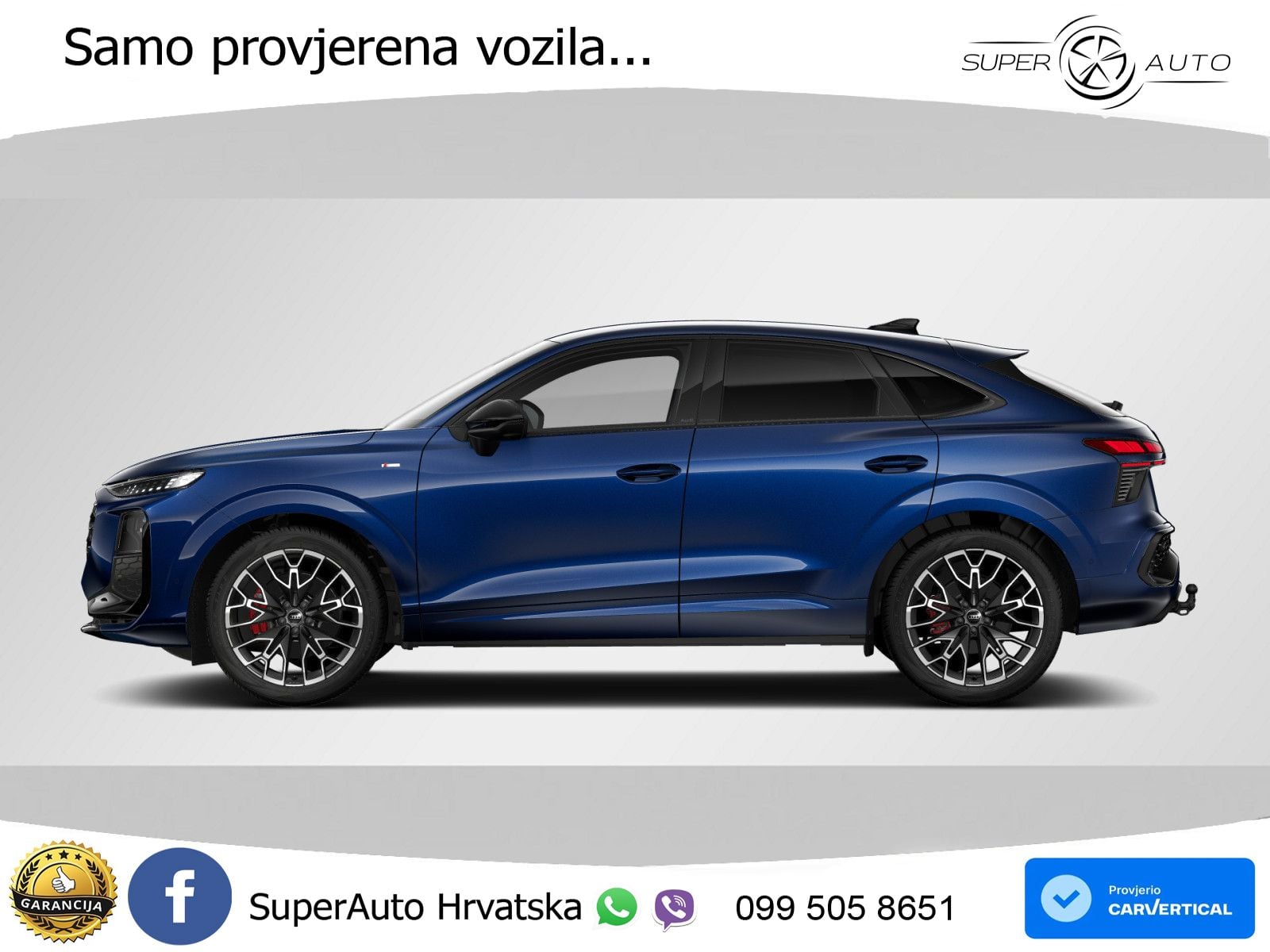Audi Q3 Sportback 2.0 TFSI (204 KS) quattro S tronic LED+GR SJED+ACC