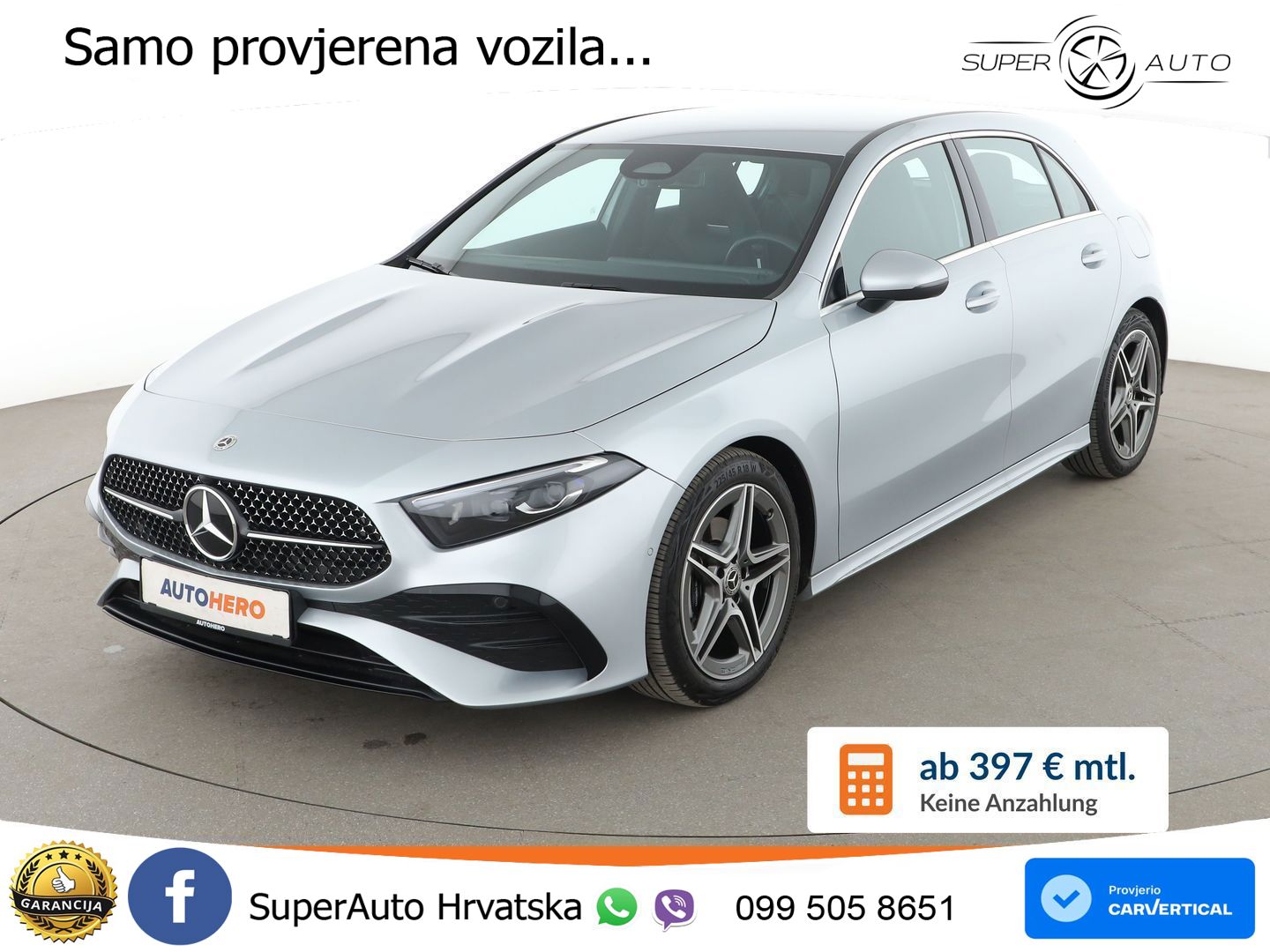 Mercedes-Benz A 180d 8G-DCT AMG