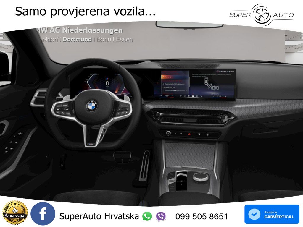 BMW 320i (184 KS) Steptronic M Sport LED+GR SJED+ACC