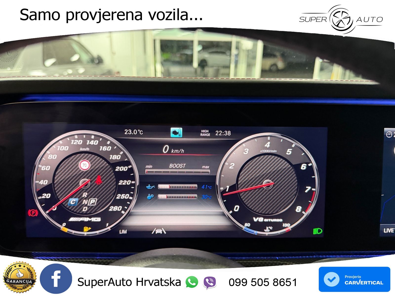 Mercedes AMG G 63 Long V8 (585 KS) 4MATIC 9G-TRONIC AMG SPEEDSHIFT TCT Superior LED+GR SJED+ACC