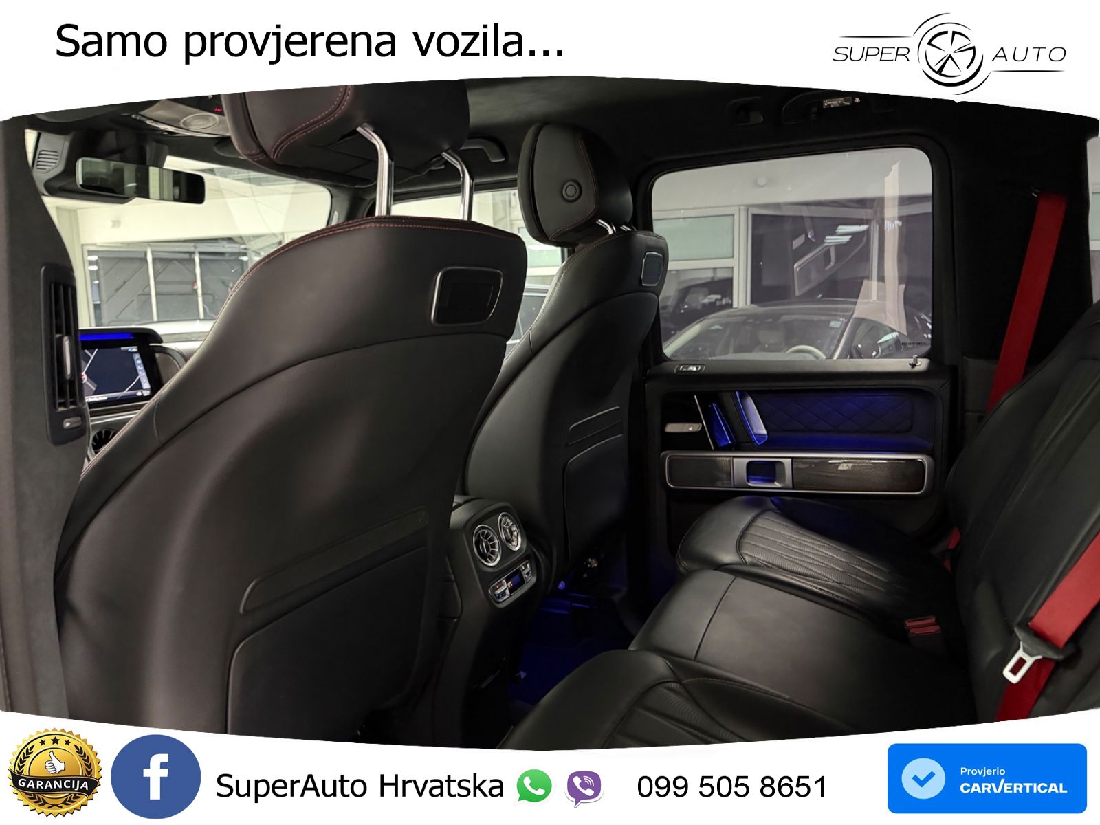 Mercedes AMG G 63 Long V8 (585 KS) 4MATIC 9G-TRONIC AMG SPEEDSHIFT TCT Superior LED+GR SJED+ACC