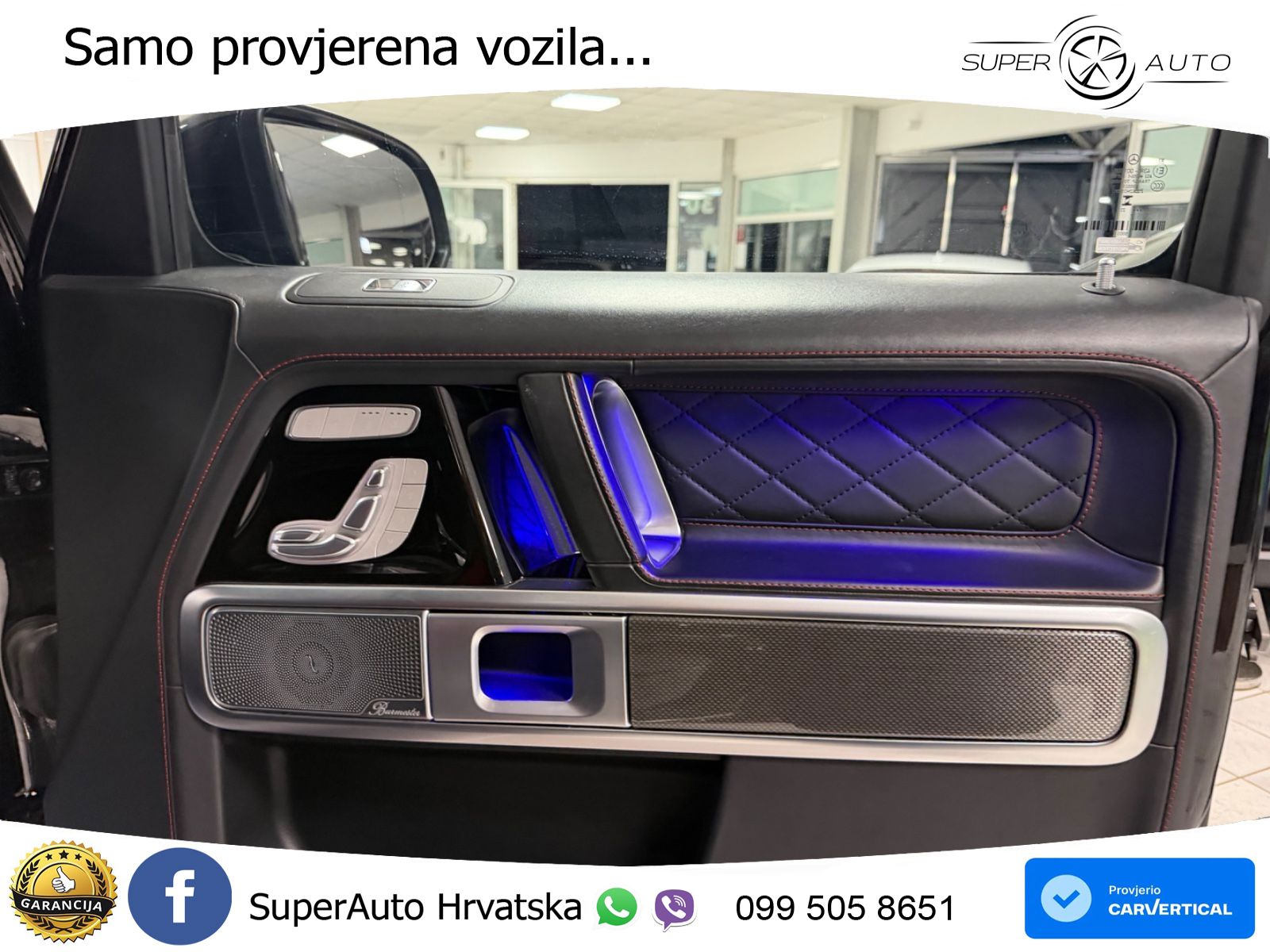 Mercedes AMG G 63 Long V8 (585 KS) 4MATIC 9G-TRONIC AMG SPEEDSHIFT TCT Superior LED+GR SJED+ACC