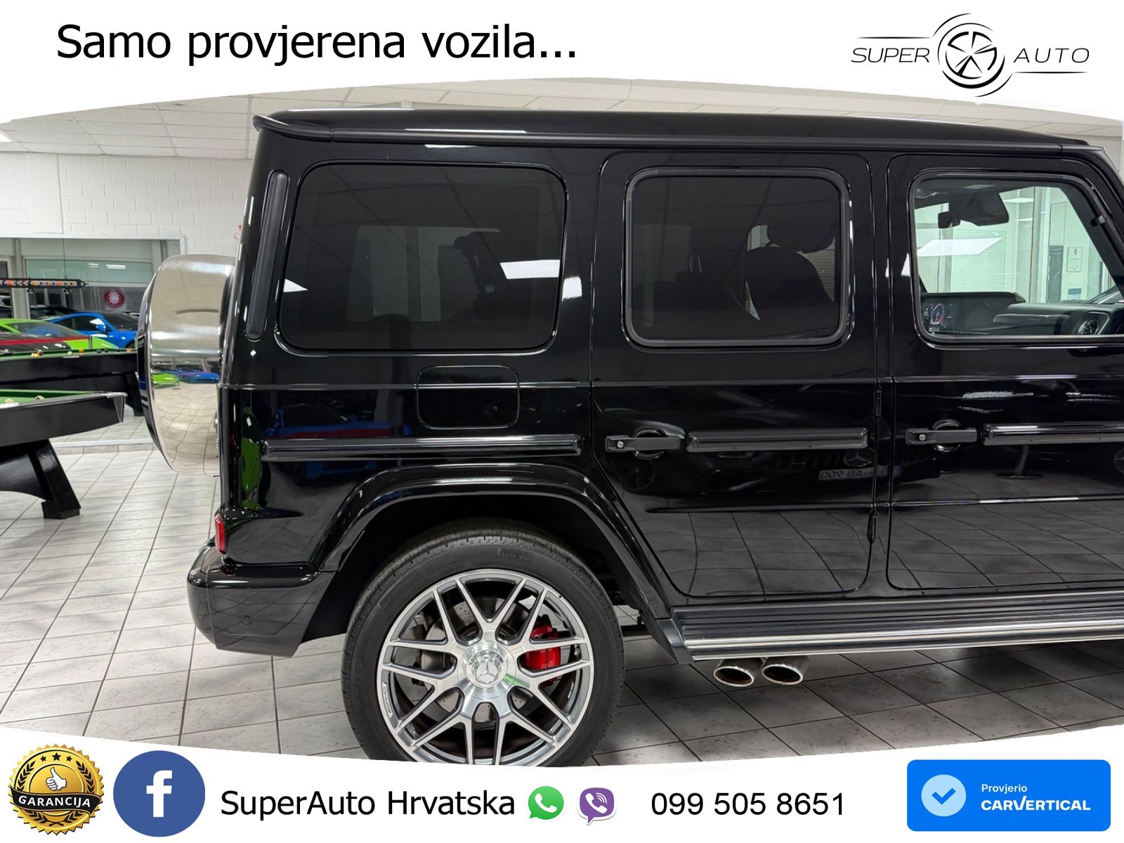 Mercedes AMG G 63 Long V8 (585 KS) 4MATIC 9G-TRONIC AMG SPEEDSHIFT TCT Superior LED+GR SJED+ACC