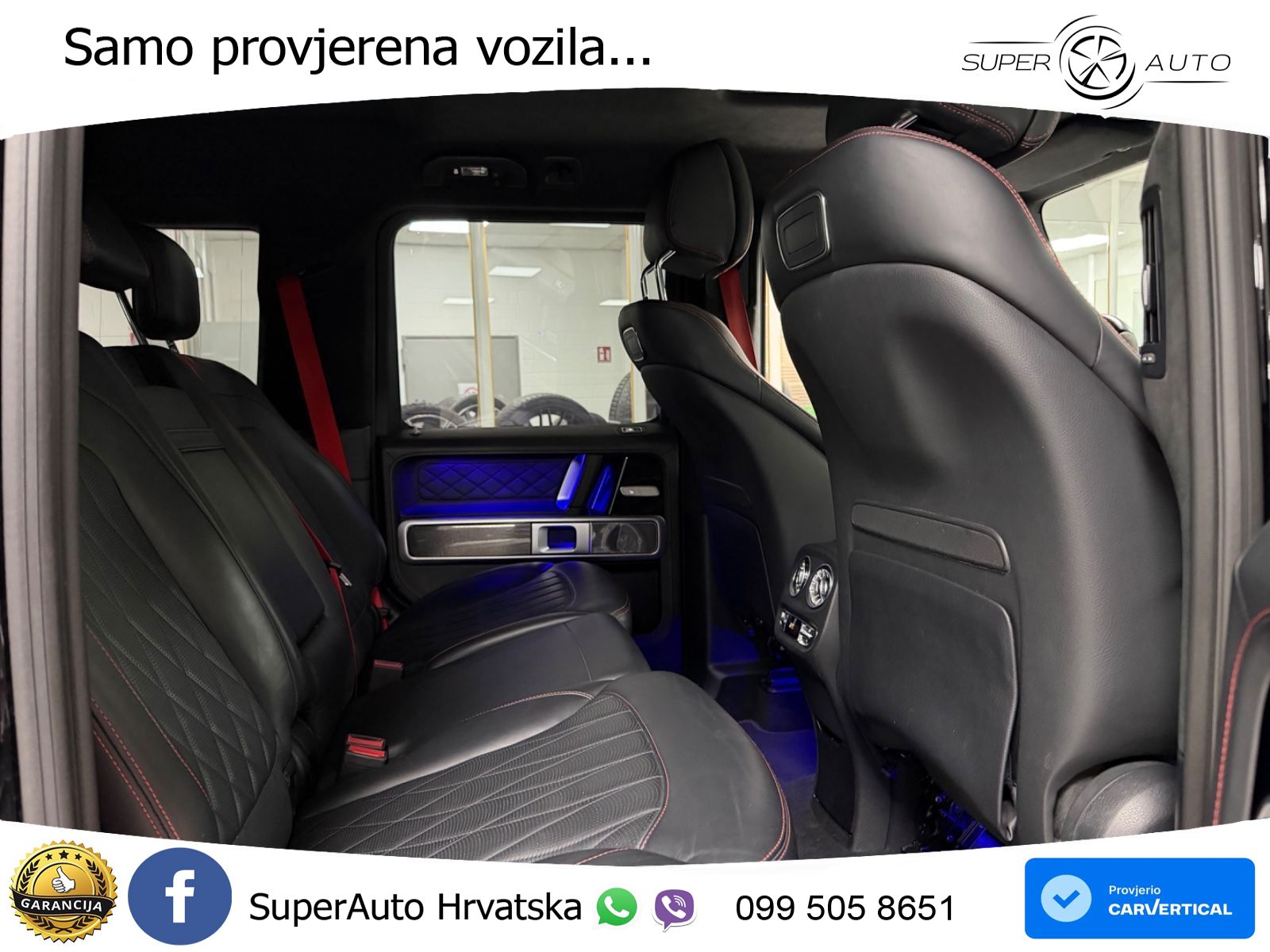 Mercedes AMG G 63 Long V8 (585 KS) 4MATIC 9G-TRONIC AMG SPEEDSHIFT TCT Superior LED+GR SJED+ACC
