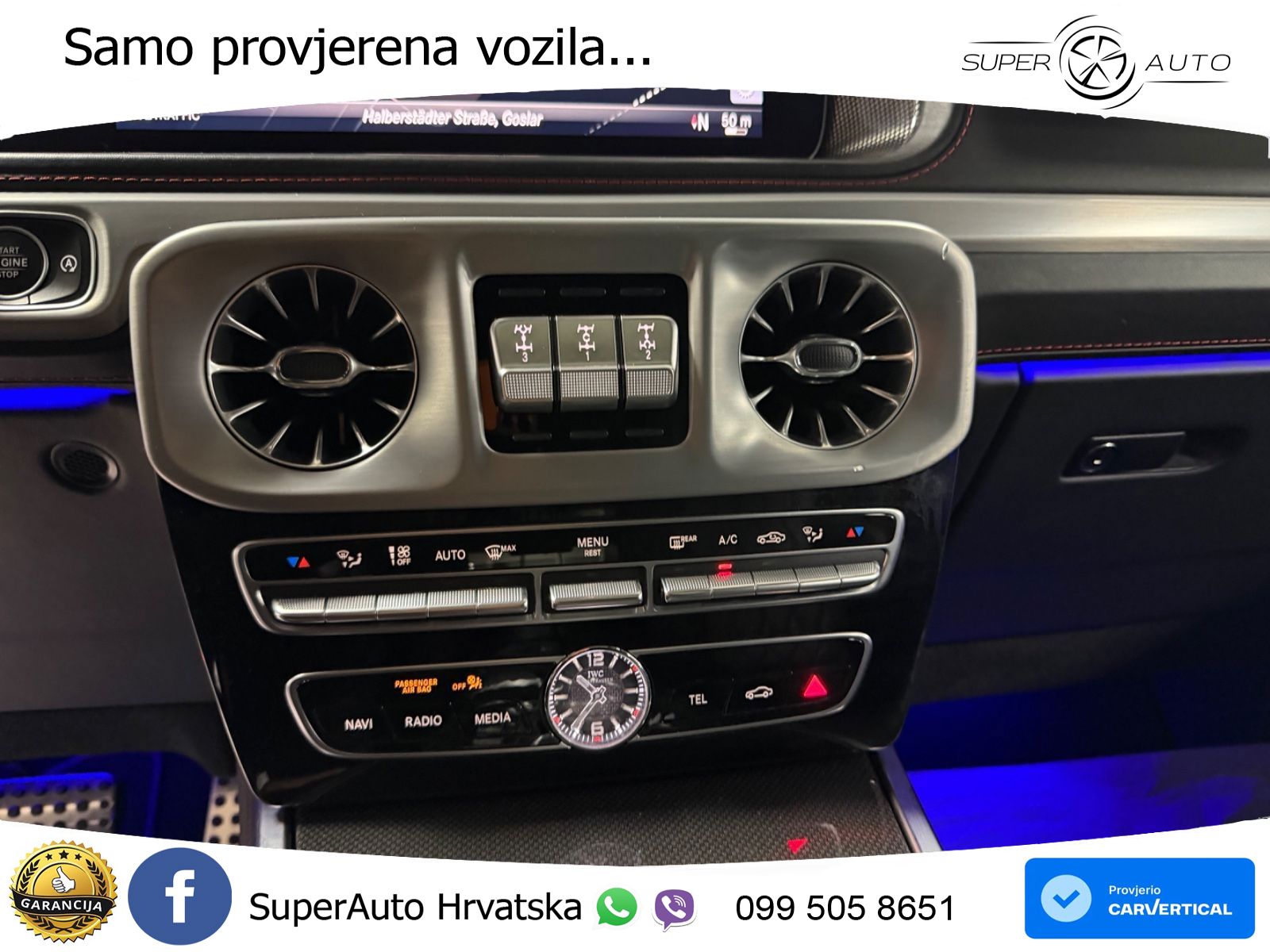 Mercedes AMG G 63 Long V8 (585 KS) 4MATIC 9G-TRONIC AMG SPEEDSHIFT TCT Superior LED+GR SJED+ACC