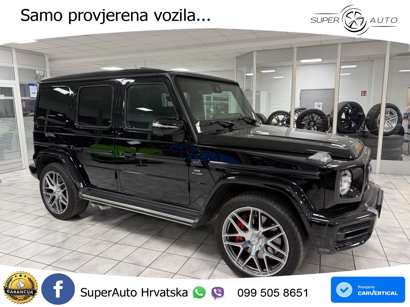 Mercedes AMG G 63 Long V8 (585 KS) 4MATIC 9G-TRONIC AMG SPEEDSHIFT TCT Superior LED+GR SJED+ACC