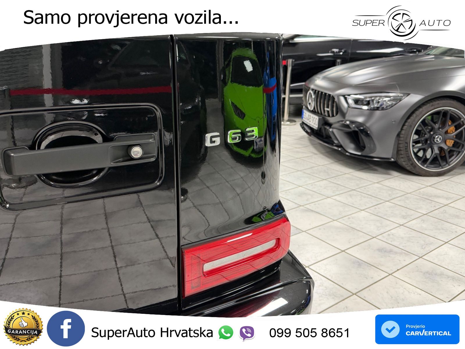 Mercedes AMG G 63 Long V8 (585 KS) 4MATIC 9G-TRONIC AMG SPEEDSHIFT TCT Superior LED+GR SJED+ACC