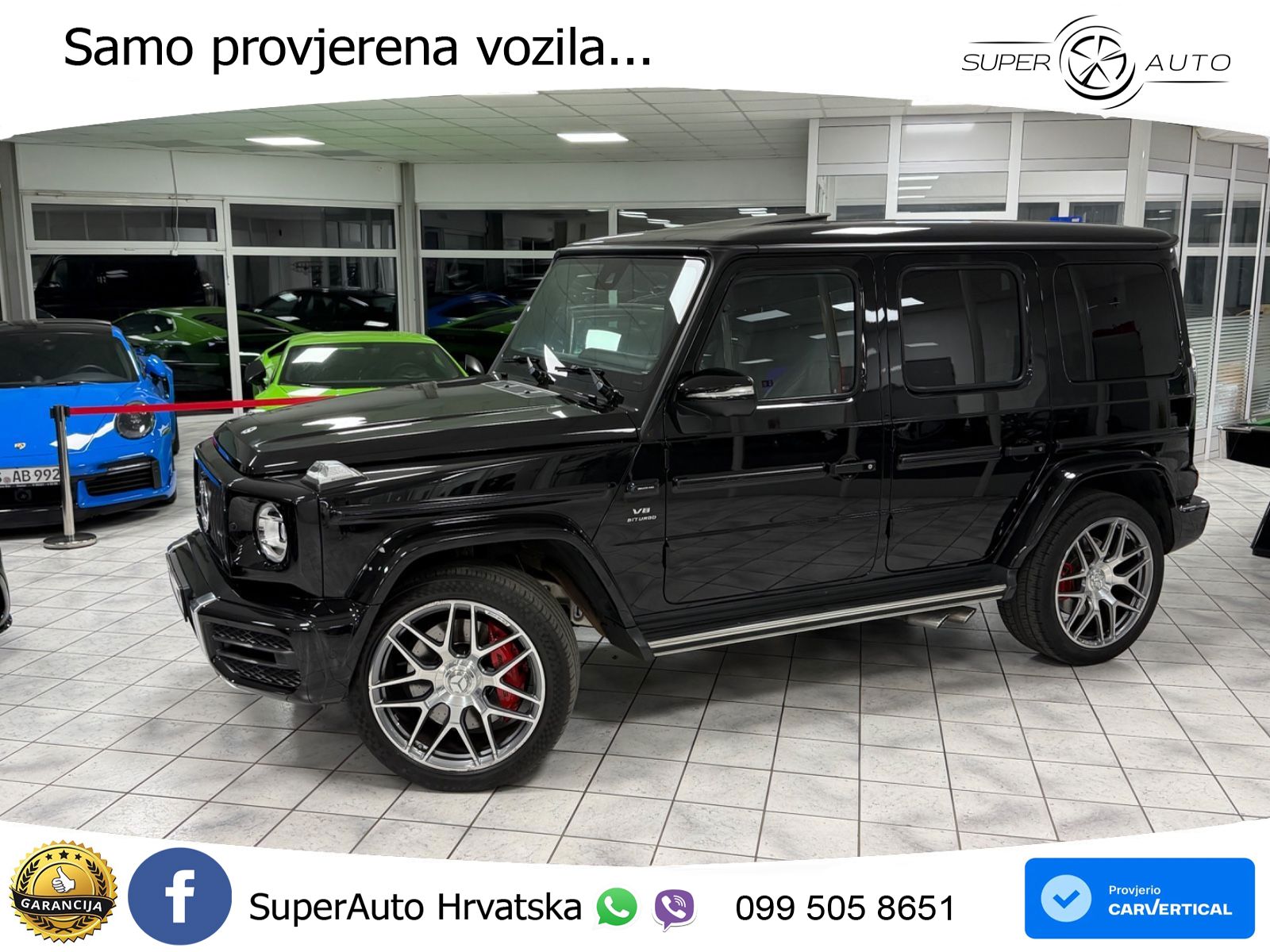 Mercedes AMG G 63 Long V8 (585 KS) 4MATIC 9G-TRONIC AMG SPEEDSHIFT TCT Superior LED+GR SJED+ACC