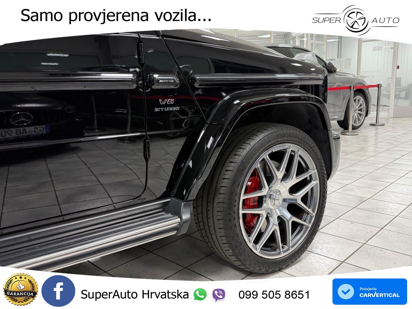 Mercedes AMG G 63 Long V8 (585 KS) 4MATIC 9G-TRONIC AMG SPEEDSHIFT TCT Superior LED+GR SJED+ACC