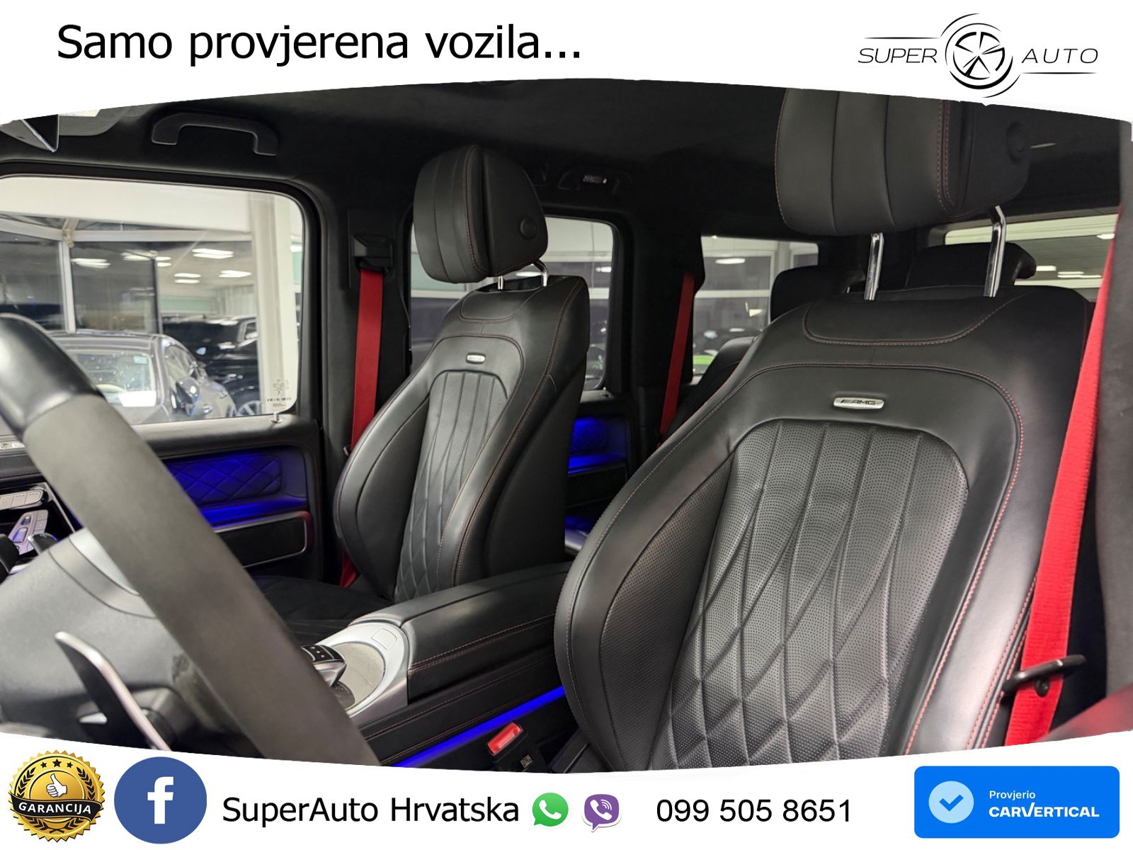 Mercedes AMG G 63 Long V8 (585 KS) 4MATIC 9G-TRONIC AMG SPEEDSHIFT TCT Superior LED+GR SJED+ACC