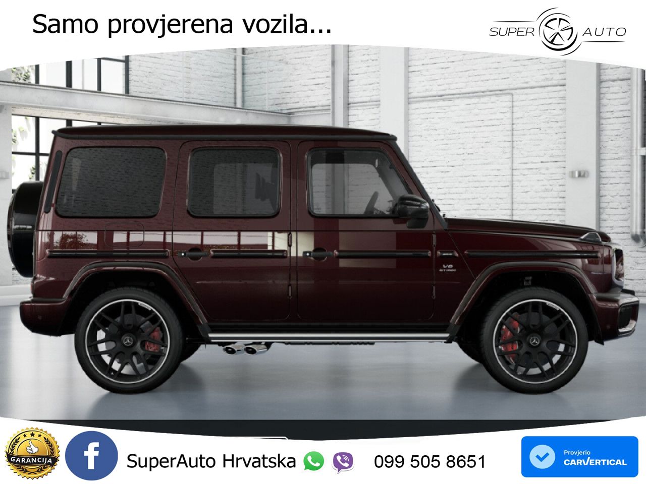 Mercedes AMG G 63 Long V8 (585 KS) 4MATIC 9G-TRONIC AMG SPEEDSHIFT TCT Exclusive LED+ACC
