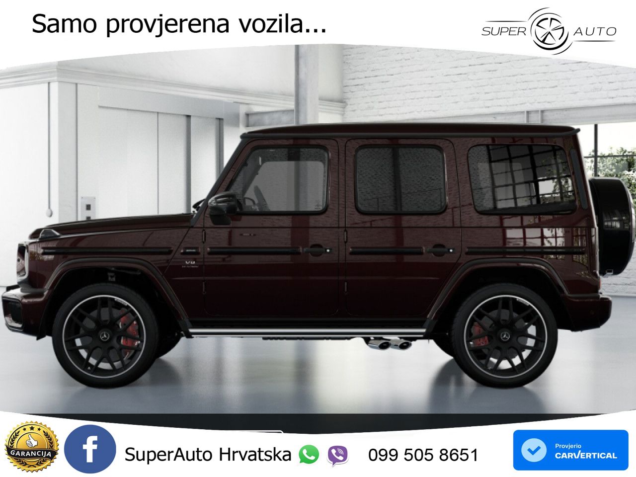 Mercedes AMG G 63 Long V8 (585 KS) 4MATIC 9G-TRONIC AMG SPEEDSHIFT TCT Exclusive LED+ACC