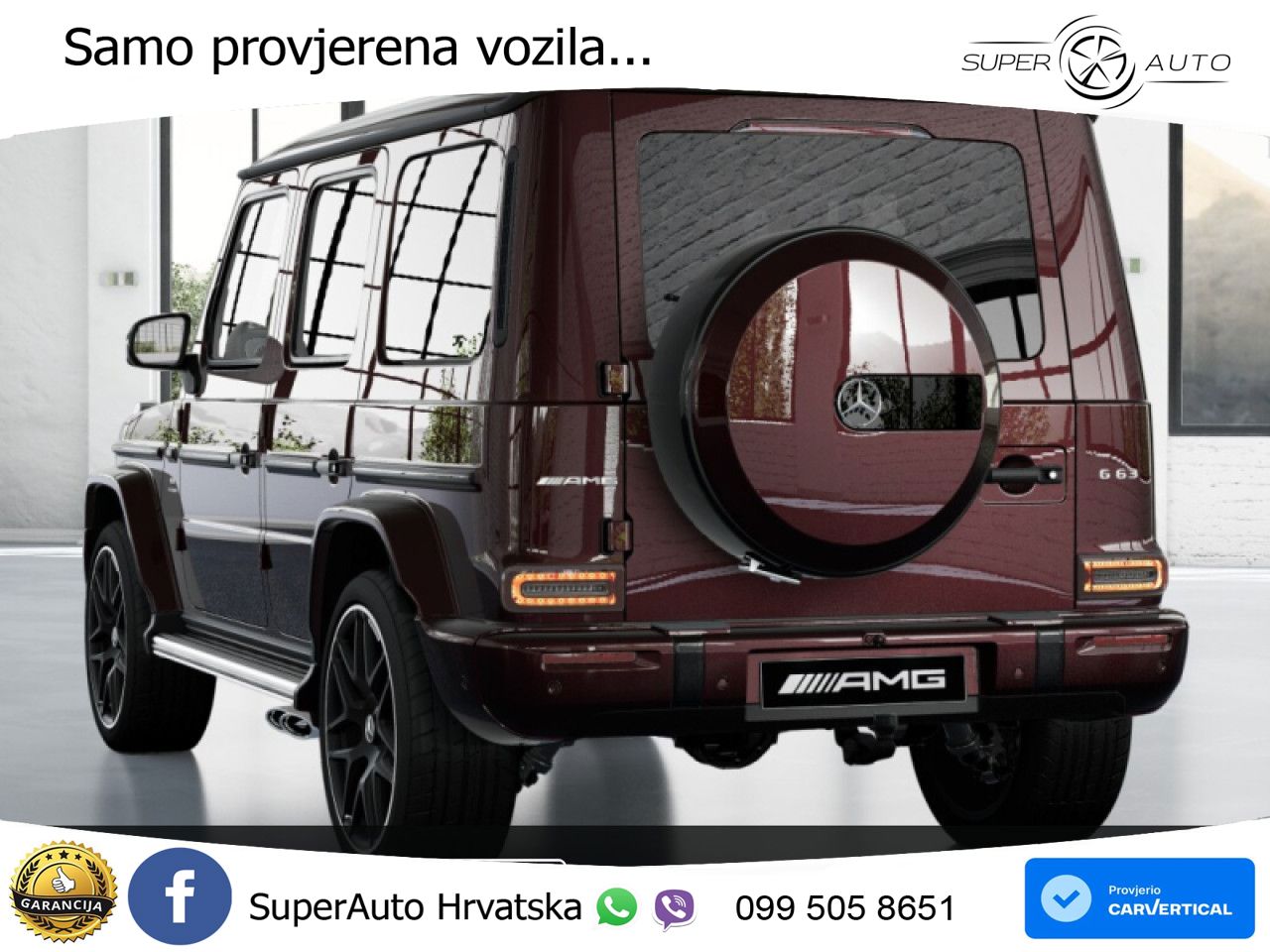 Mercedes AMG G 63 Long V8 (585 KS) 4MATIC 9G-TRONIC AMG SPEEDSHIFT TCT Exclusive LED+ACC