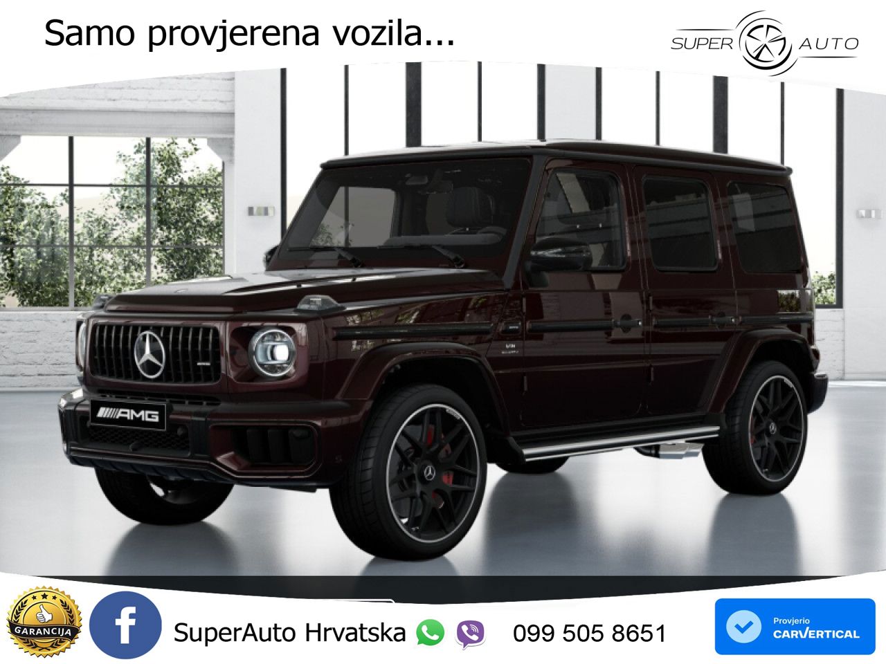 Mercedes AMG G 63 Long V8 (585 KS) 4MATIC 9G-TRONIC AMG SPEEDSHIFT TCT Exclusive LED+ACC