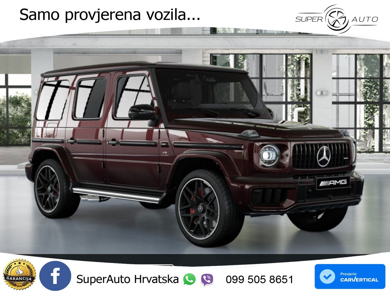 Mercedes AMG G 63 Long V8 (585 KS) 4MATIC 9G-TRONIC AMG SPEEDSHIFT TCT Exclusive LED+ACC