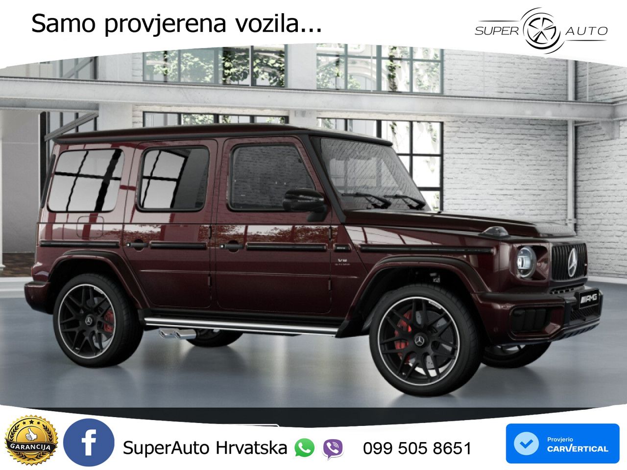 Mercedes AMG G 63 Long V8 (585 KS) 4MATIC 9G-TRONIC AMG SPEEDSHIFT TCT Exclusive LED+ACC