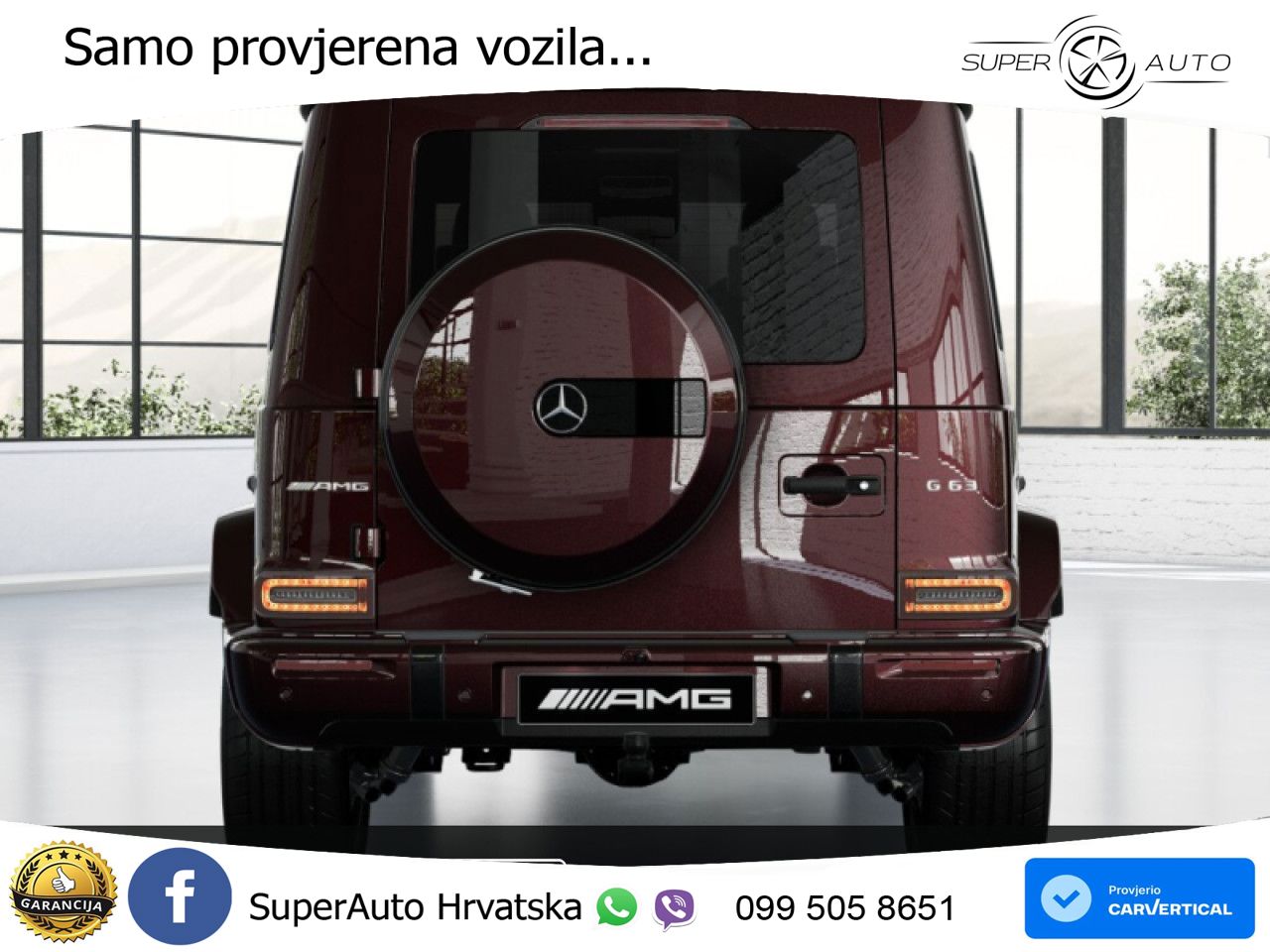 Mercedes AMG G 63 Long V8 (585 KS) 4MATIC 9G-TRONIC AMG SPEEDSHIFT TCT Exclusive LED+ACC