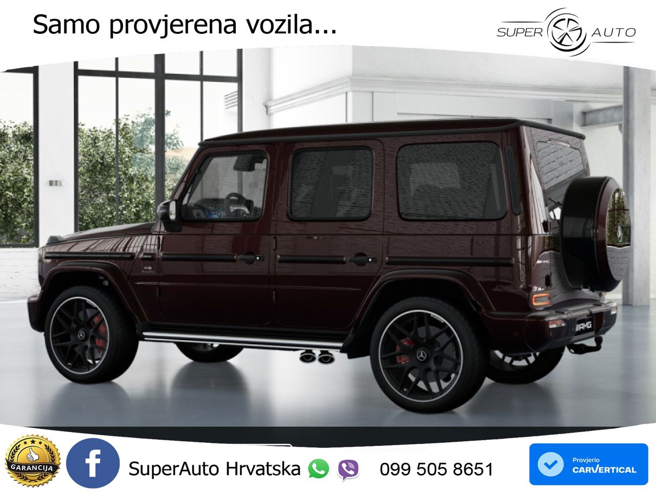 Mercedes AMG G 63 Long V8 (585 KS) 4MATIC 9G-TRONIC AMG SPEEDSHIFT TCT Exclusive LED+ACC