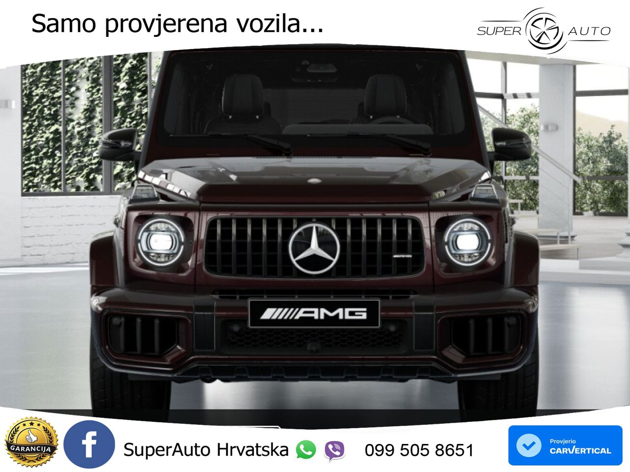 Mercedes AMG G 63 Long V8 (585 KS) 4MATIC 9G-TRONIC AMG SPEEDSHIFT TCT Exclusive LED+ACC