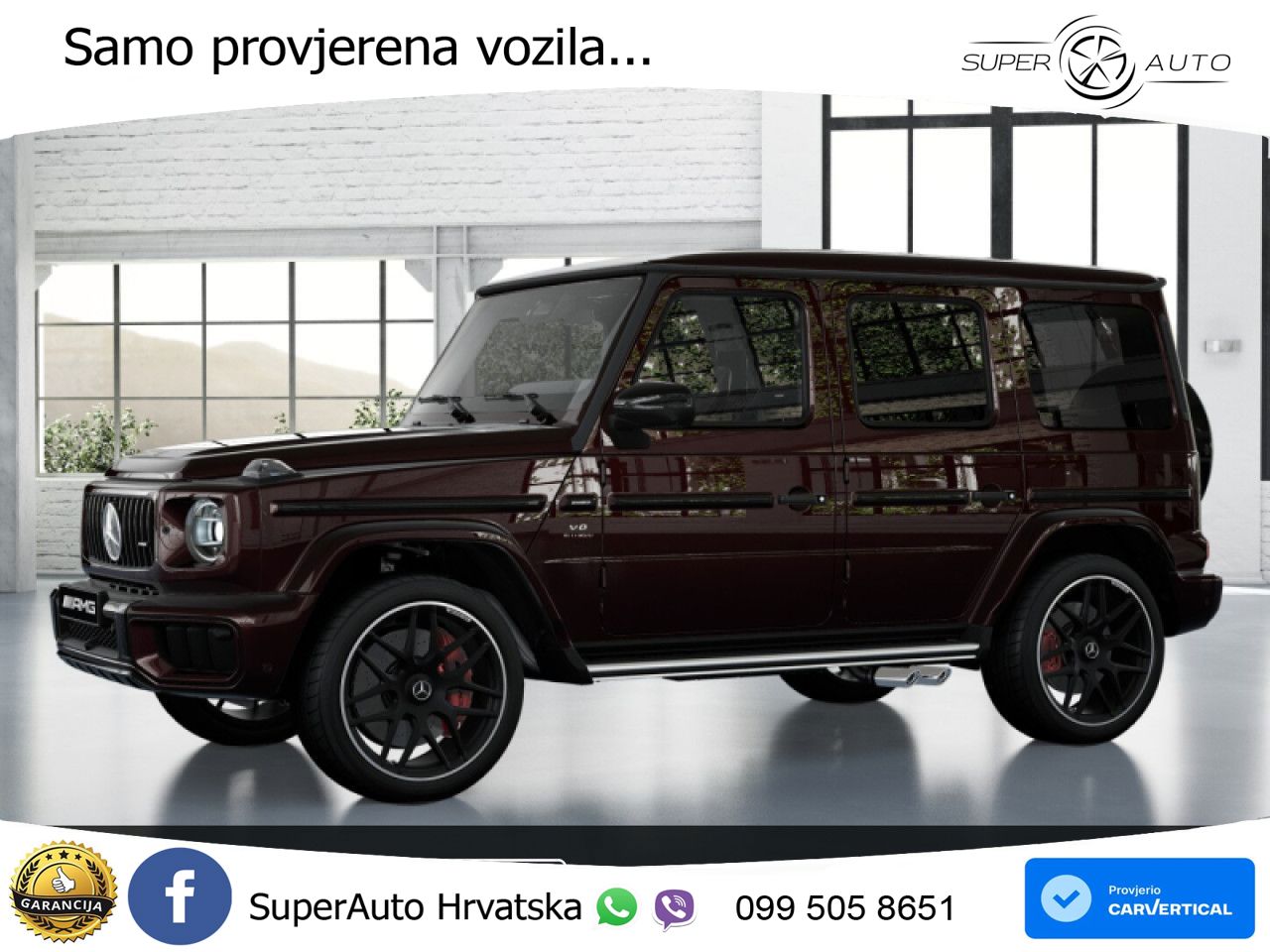 Mercedes AMG G 63 Long V8 (585 KS) 4MATIC 9G-TRONIC AMG SPEEDSHIFT TCT Exclusive LED+ACC