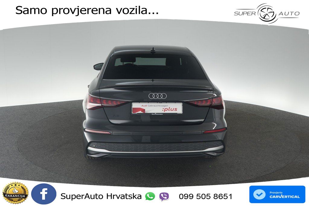 Audi A3 Limuzina 35 TFSI (150 KS) S tronic advanced LED+GR SJED+ACC