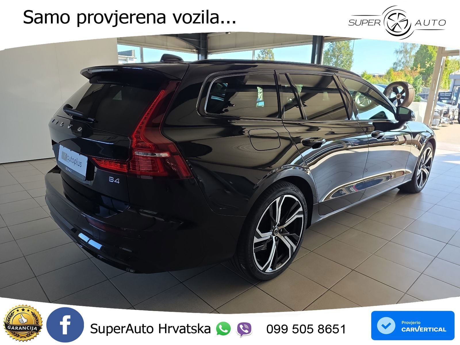 Volvo V60 2.0 B4 Benzin DCT LED+GR SJED+ACC