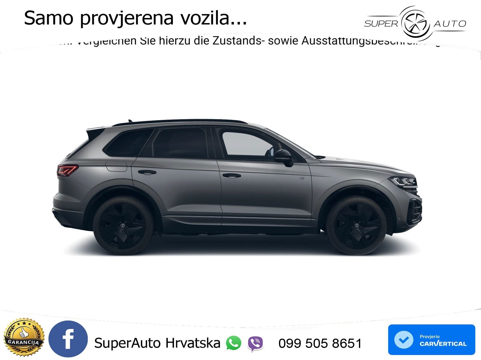 Volkswagen Touareg 3.0 V6 TDI (231 KS) 4MOTION Tiptronic ZRAČNI+ACC+4xGR SJED+KAM