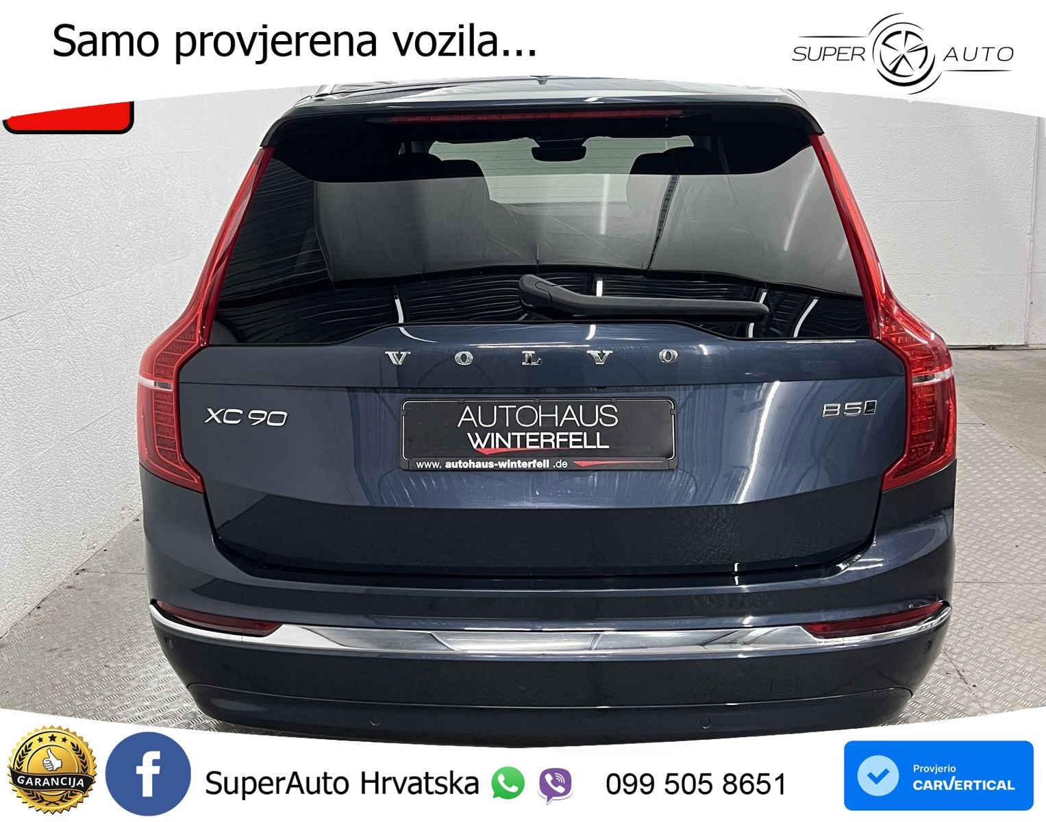 Volvo XC90 2.0 B5 Diesel AWD Automatic ACC+GR SJED+360+PANO