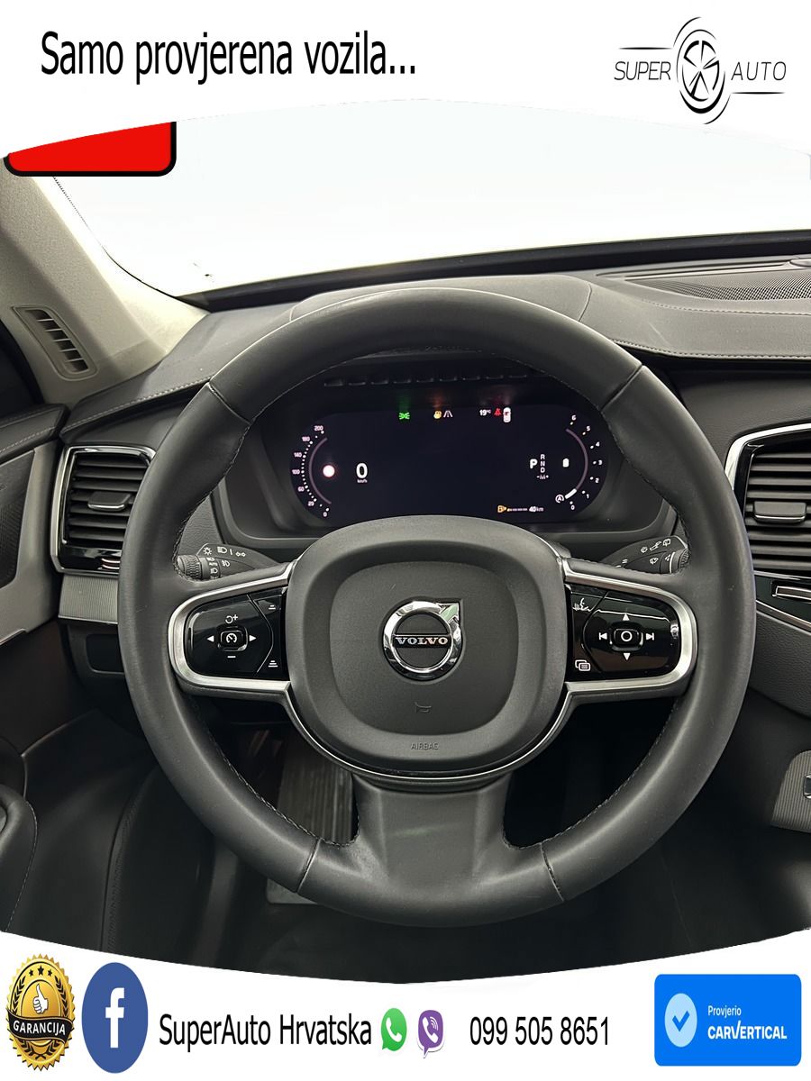 Volvo XC90 2.0 B5 Diesel AWD Automatic ACC+GR SJED+360+PANO