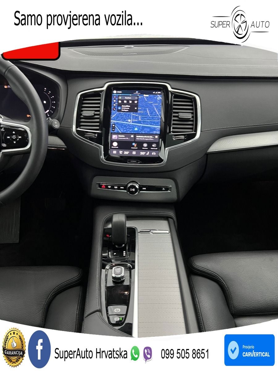 Volvo XC90 2.0 B5 Diesel AWD Automatic ACC+GR SJED+360+PANO