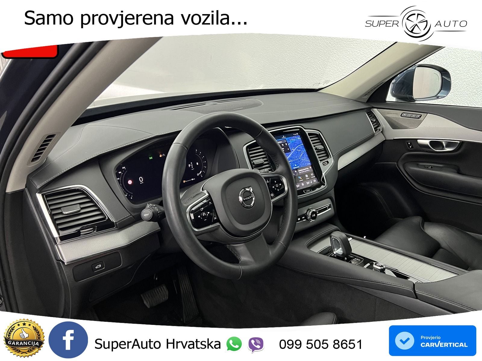 Volvo XC90 2.0 B5 Diesel AWD Automatic ACC+GR SJED+360+PANO