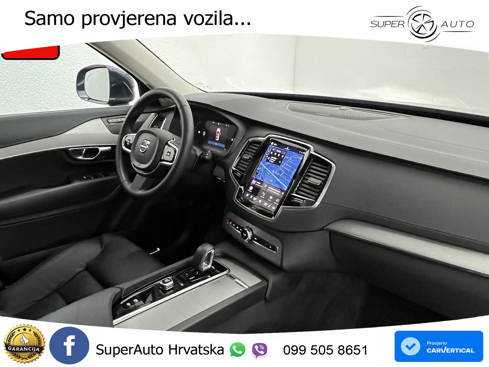 Volvo XC90 2.0 B5 Diesel AWD Automatic ACC+GR SJED+360+PANO