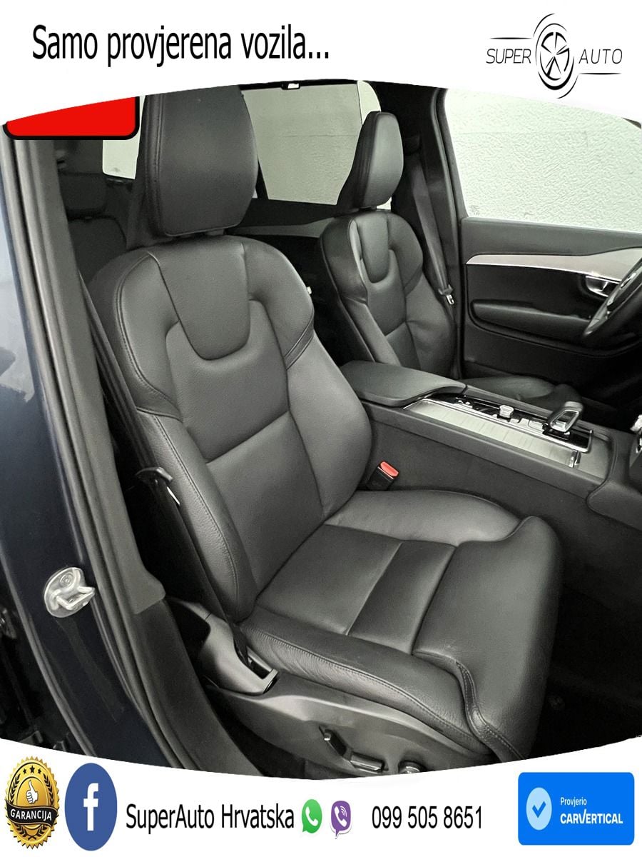 Volvo XC90 2.0 B5 Diesel AWD Automatic ACC+GR SJED+360+PANO