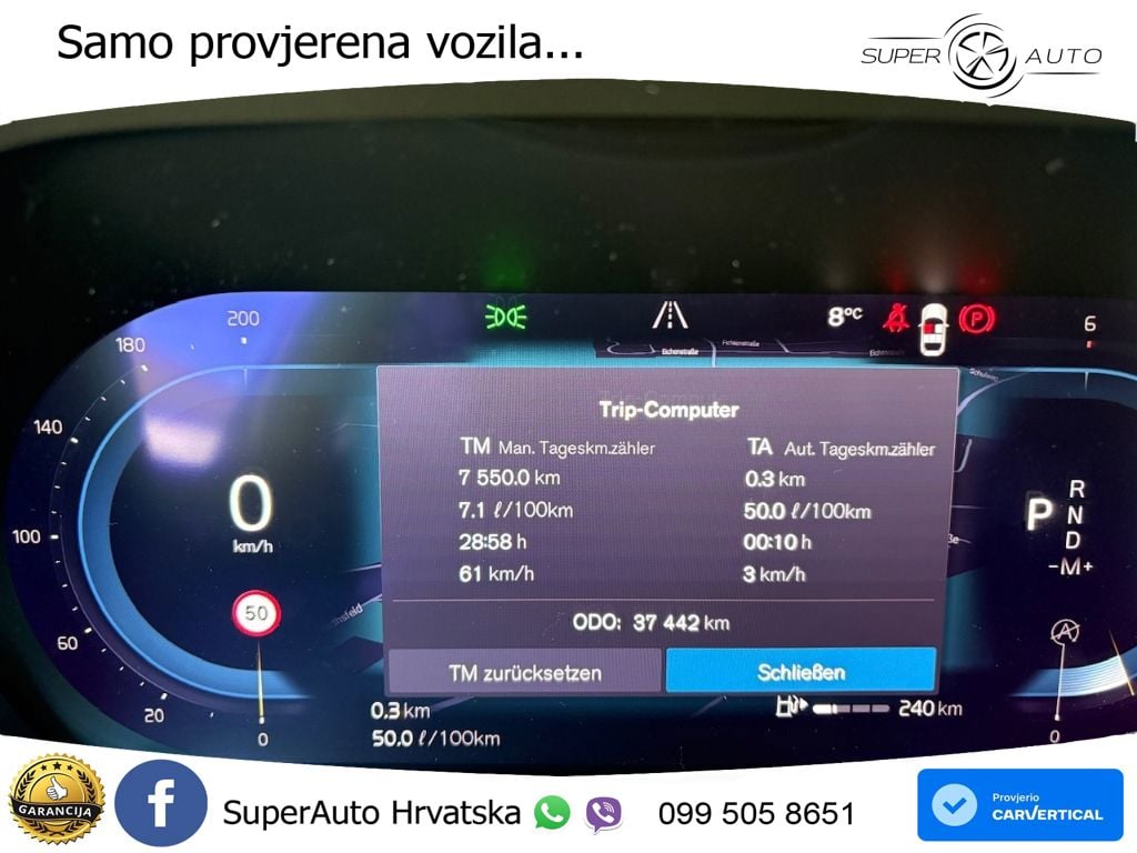 Volvo XC60 B4 Diesel FWD Geartronic ZRAČNI+ACC+GR SJED+KAM+PANO
